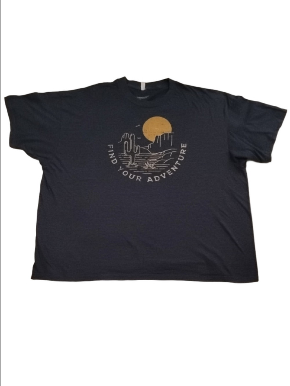 3/$20 3XL Fifth Sun Navy Graphic Tee with Sun